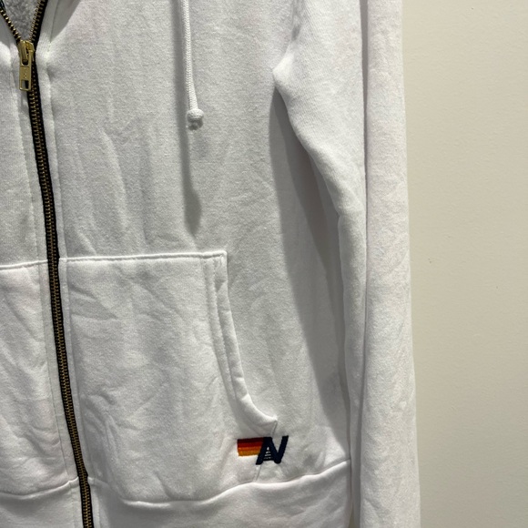 Aviator Nation “Rock and Roll”  zip-up hooded sweat jacket - Picture 9 of 10